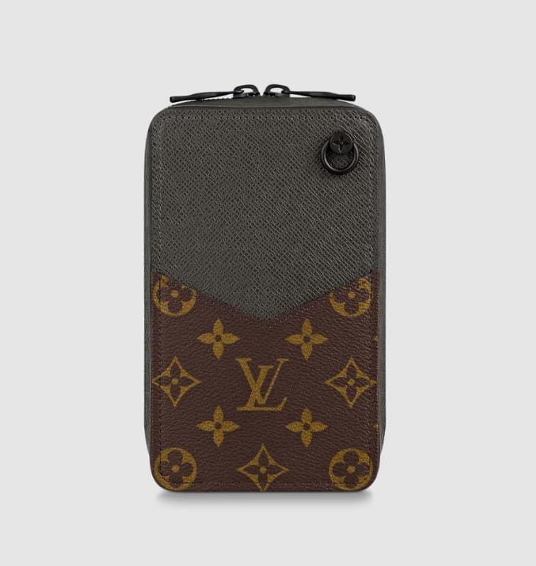 [LUXURY BRAND] LV Phone Box Monogram Taiga Brown