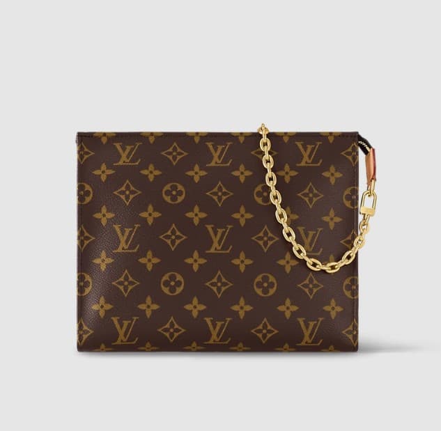 [LUXURY BRAND] LV Toiletry Pouch On Chain Monogram