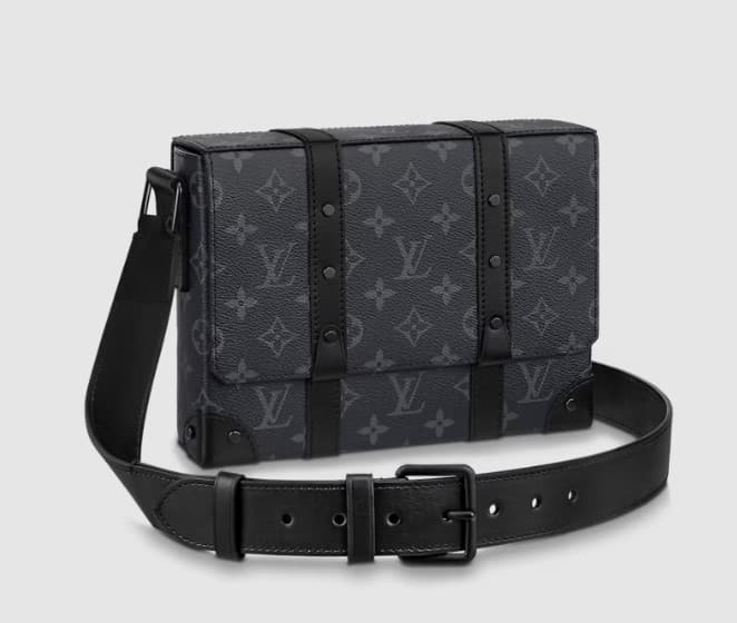 [LUXURY BRAND] LV Trunk Messenger Monogram Eclipse
