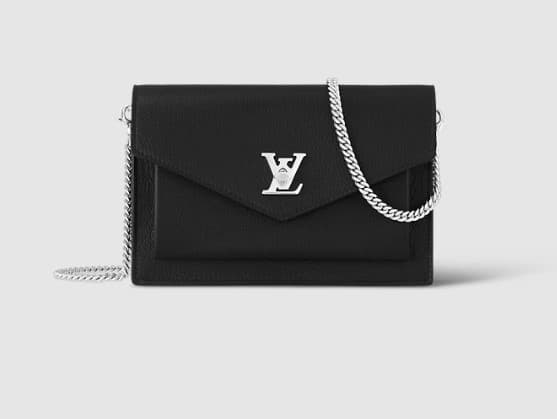 [LUXURY BRAND] LV Mylockme Chain Pochette Black