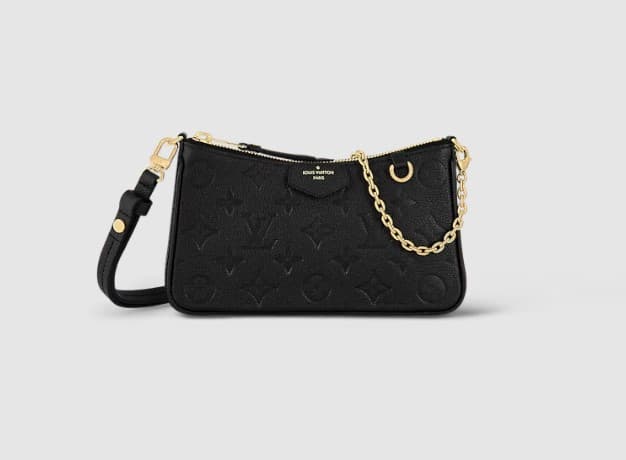 [LUXURY BRAND] LV Easy Pouch On Strap Monogram Empreinte Black