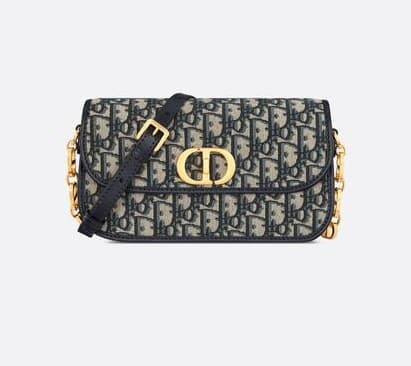 [LUXURY BRAND] Dior Small 30 Montaigne Avenue Bag Blue