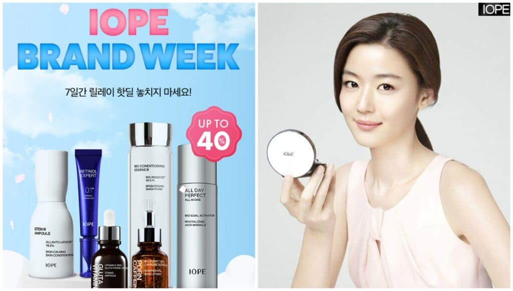 IOPE Brand Week Với Hàng Ngàn Ưu Đãi Hấp Dẫn Đến Ngày 3/3