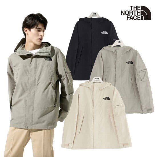 [TV상품]노스페이스 24SS 최신상 맨톤 남녀공용 재킷 세미루즈핏