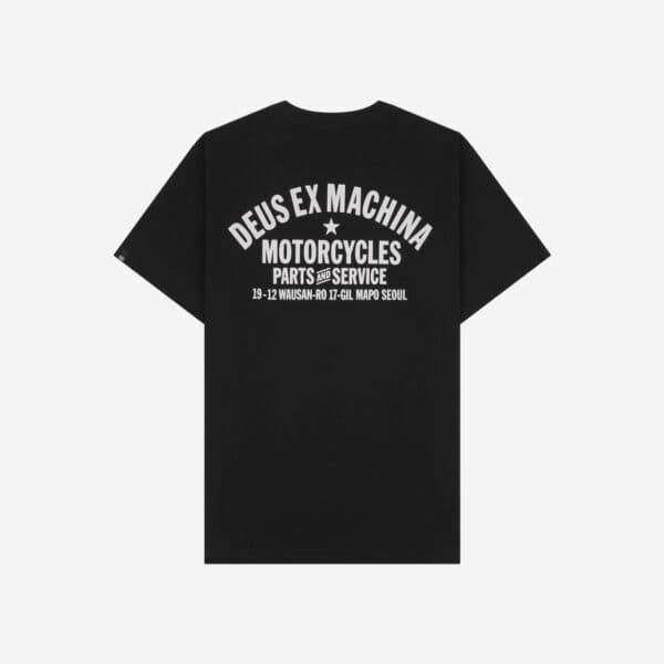 Deus Ex Machina Seoul Address T-Shirt Black