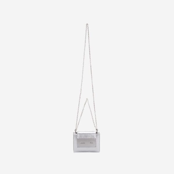 Matin Kim Accordion Mini Bag Silver