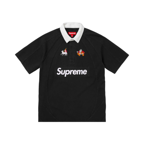 Supreme S/S Rugby Black - 24SS