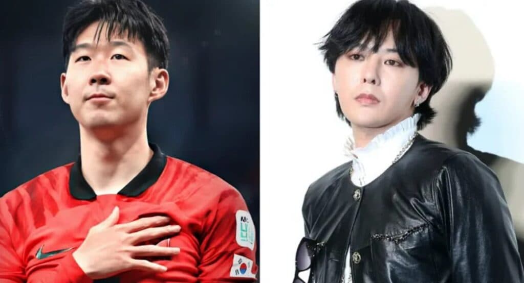 Sự Thân Thiết Đặc Biệt Giữa Son Heung Min Và G-Dragon