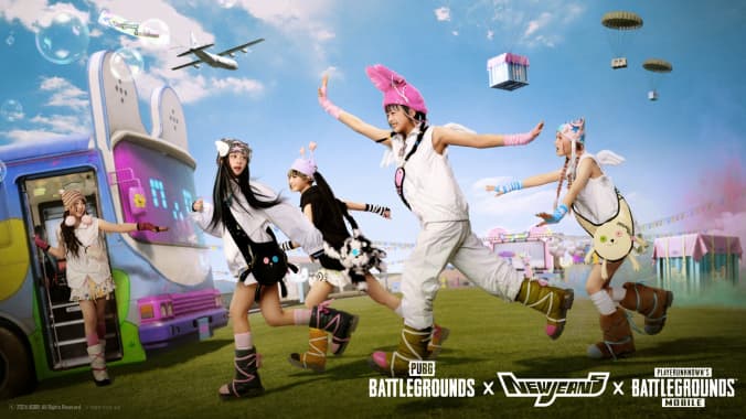 NewJeans đồng hành với Battlegrounds và Battlegrounds Mobile