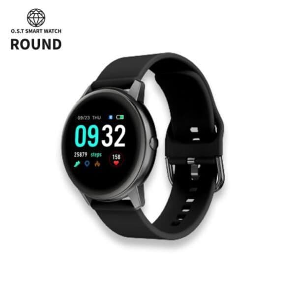 [오늘출발] [스마트워치] OST Smart Watch Round Black OTCS120T11NB