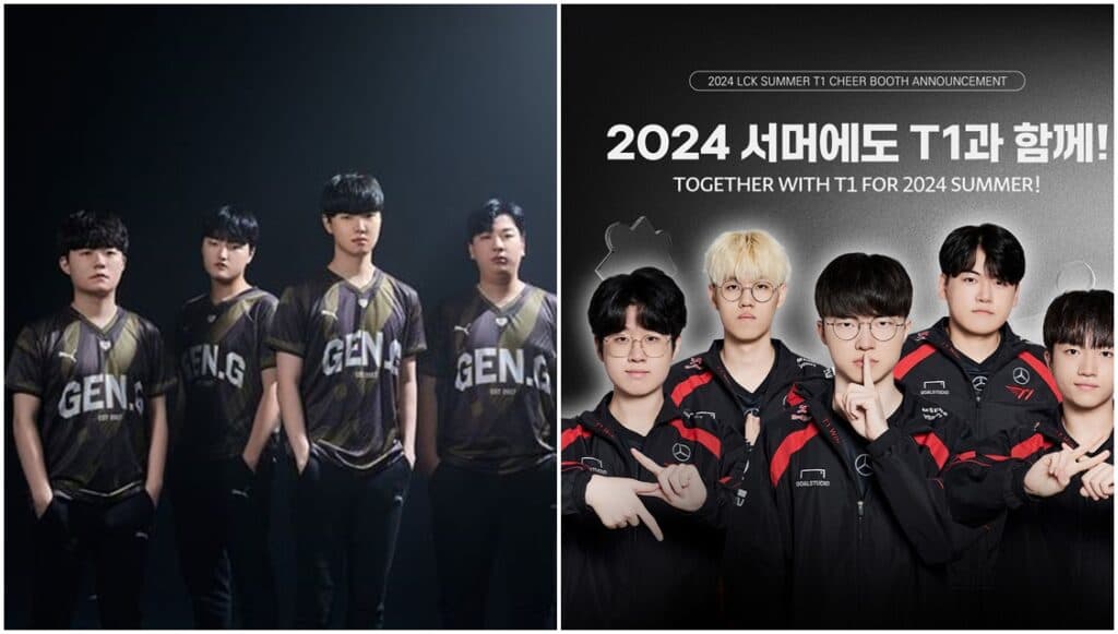 [LCK] Tuần đầu tiên của mùa hè 2024, Gen.G đấu với T1
