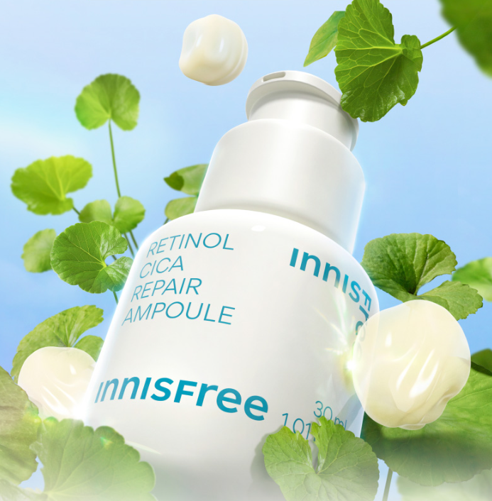 [70%] Innisfree Retinol Cica Repair Ampoule – Phục Hồi Đa Tầng, Tái Tạo Rạng Rỡ!