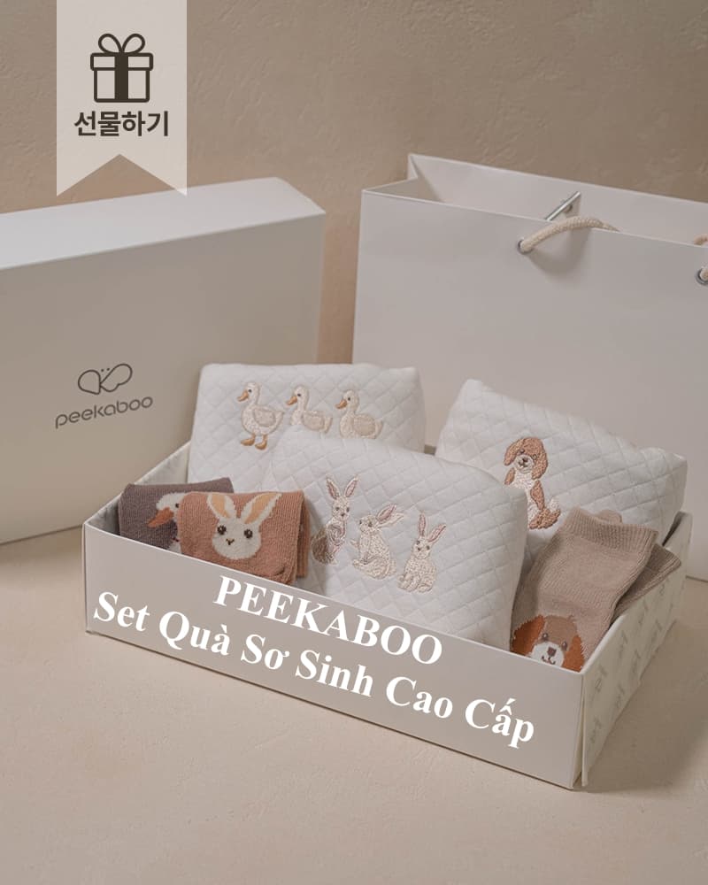 PEEKABOO GÓI TRỌN YÊU THƯƠNG TRONG TỪNG SỢI VẢI 