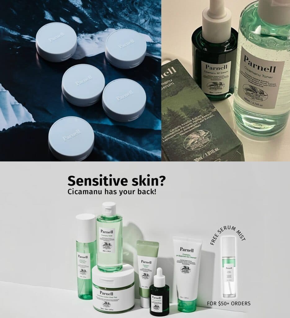 Parnell: Tinh Hoa Dành Cho Làn Da Nhạy Cảm