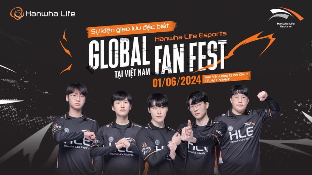 Hanwha Life Esports đã kết thúc “2024 HLE Global Fan Fest in Vietnam” thành công tại Việt Nam