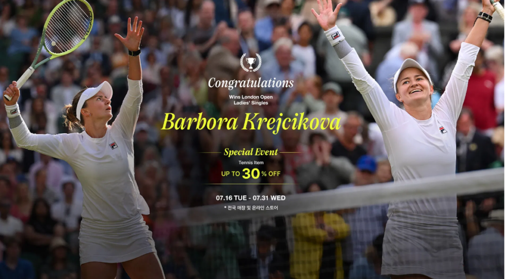 Giảm Giá Đặc Biệt Lên Đến 30% Cho Các Sản Phẩm Tennis Tại FILA!