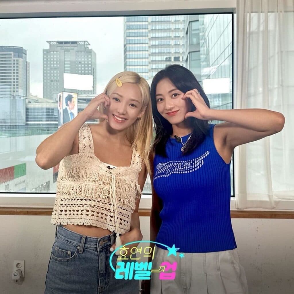 Jihyo (TWICE) hội ngộ Hyoyeon trong ‘Hyo’s Level Up’