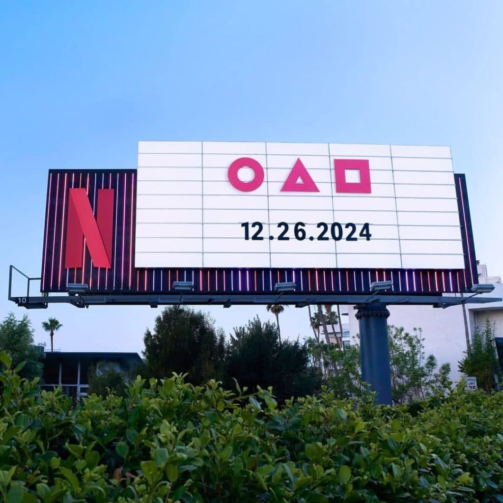 Netflix tung promotion cho “Trò chơi con mực” mùa 2