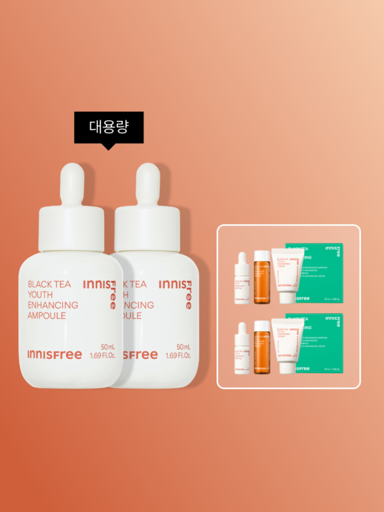 Sản phẩm chống lão hóa từ INNISFREE – Black Tea Youth Ampoule chính hãng với giá ưu đãi tại Order Hàng Hàn Quốc