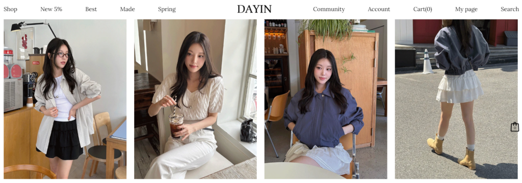 Dayin – khám phá phong cách hàn quốc tinh tế trong tủ đồ của bạn!