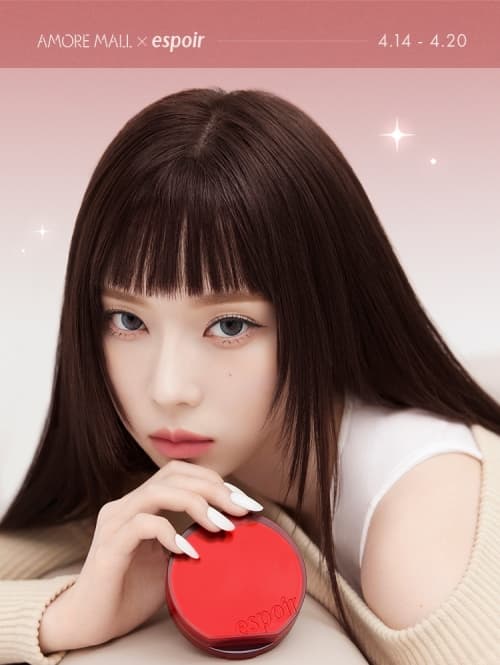 Amoremall x Espoir Be Velvet Cover Cushion: Diện ngay lớp nền make up Chuẩn Idol Cùng Aespa Winter