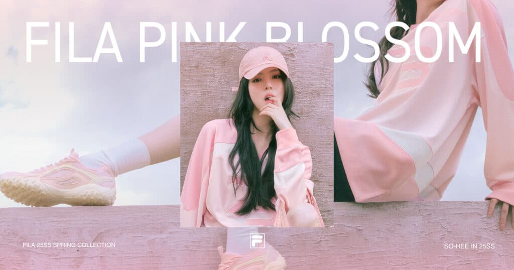 Fila Pink Blossom: Năng động & Nữ tính Cùng Đại Sứ Han So Hee!