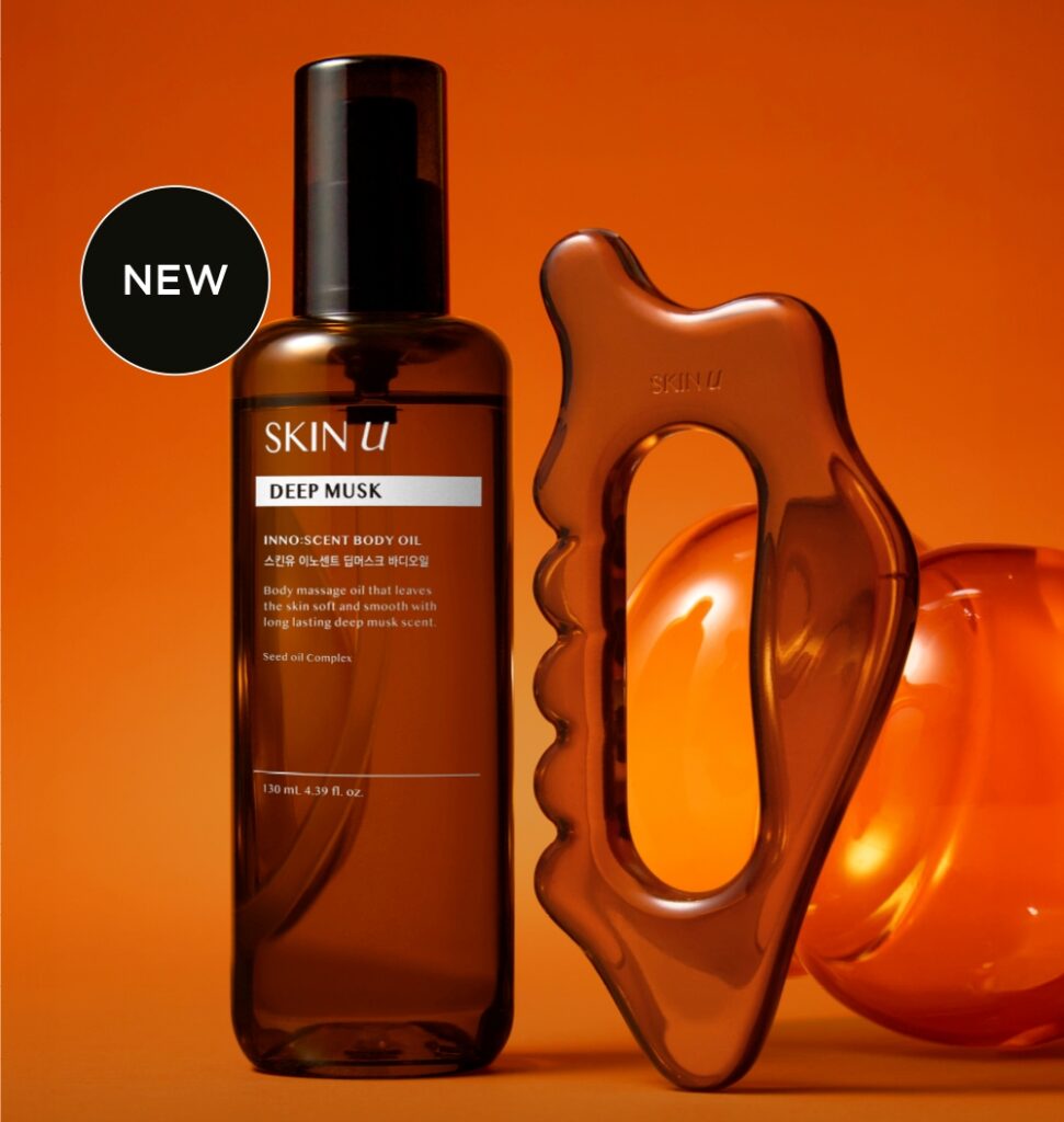 Happy Bath SKIN U INNO:SCENT Deep Musk Body Oil Đánh Thức Xúc Giác Với Xạ Hương Quyến Rũ