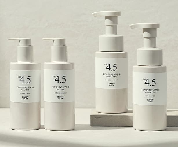 Happy Bath pH4.5: Dung Dịch Vệ Sinh Chăm Sóc “Cô bé” Nhẹ Nhàng và An Toàn Mỗi Ngày
