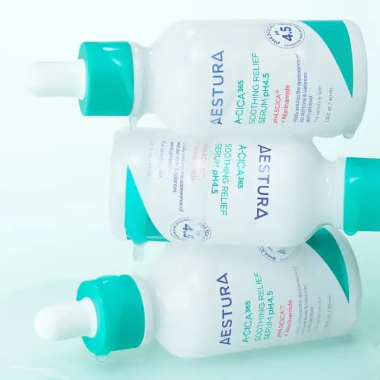 AESTURA A-Cica 365 Soothing Relief Serum pH4.5: “Giải Cứu” Làn Da Nhạy Cảm, Mẩn Đỏ