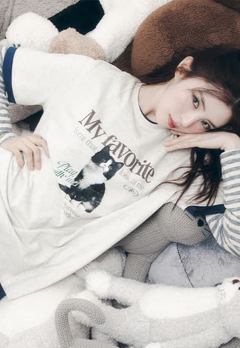 Fila MY T-SHIRTS: “Điệu Đà” Hóa Nàng Mèo Kitty Cùng BST Áo Thun Siêu Cute!