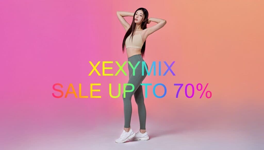 Xexymix Sale Off Đến 70% Quần Áo Tập Gym, Yoga, “Bùng Nổ” Ưu Đãi Mừng Sinh Nhật 10 Năm