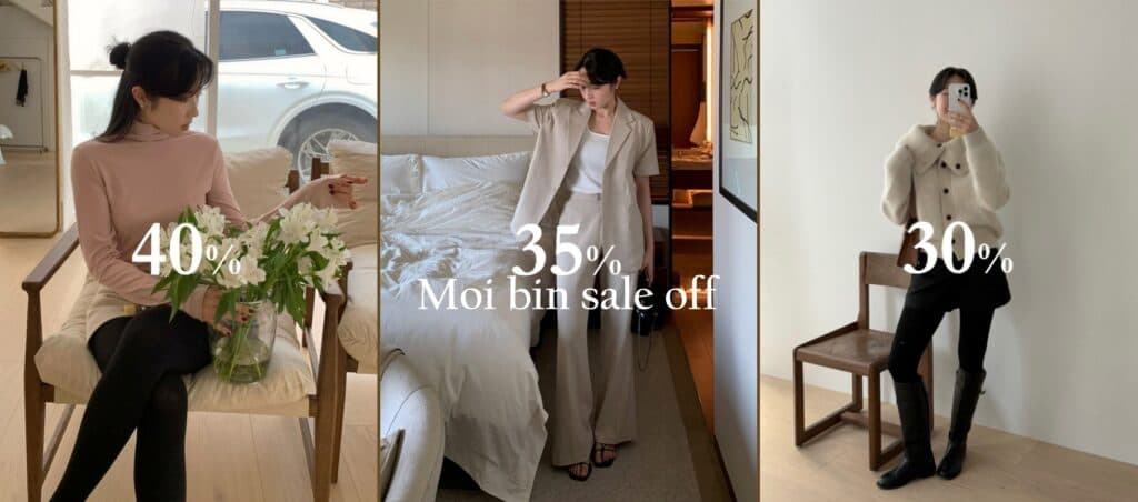 “Hạ Nhiệt” Phong Cách Hè Cùng Moi Bin: Ưu Đãi Cực Chất lên đến 50% Cho Cô Nàng Đam Mê Style Hàn Quốc