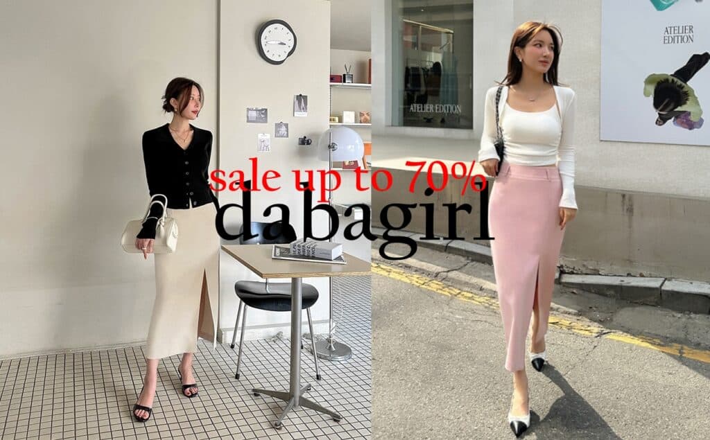 Khuyến Mãi Dabagirl: Giảm Giá Đến 70% Thời Trang Nữ Phong Cách Hàn Quốc – Cơ Hội Vàng Để Tỏa Sáng!