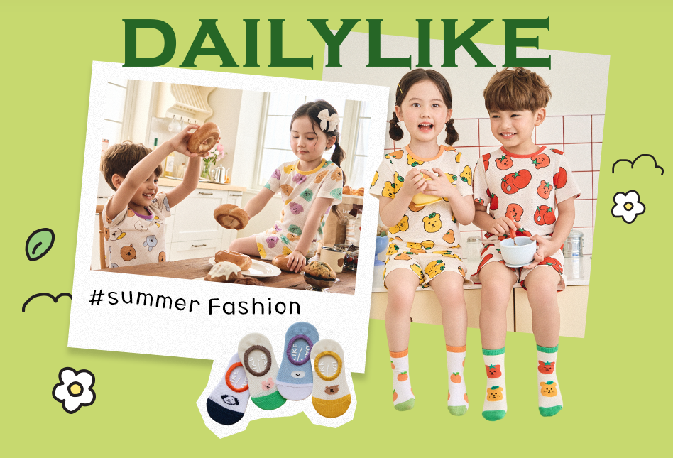 DAILYLIKE 25 SUMMER COLLECTION: KHÁM PHÁ THẾ GIỚI HÈ RỰC RỠ CHO BÉ