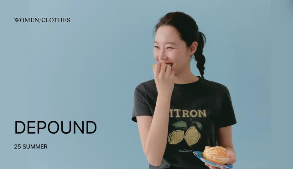 DEPOUND X GONG HYO-JIN TINH TẾ TRONG THỜI TRANG NGÀY THƯỜNG