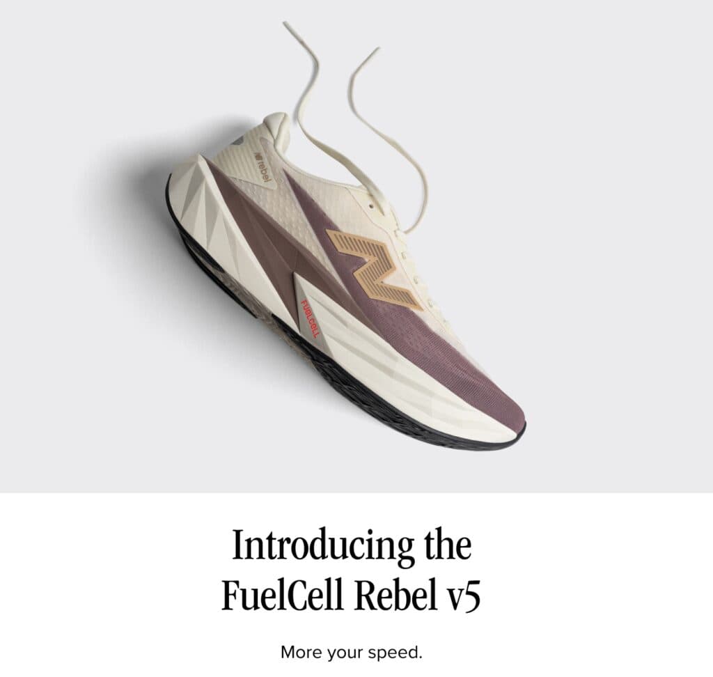 NEW BALANCE FUELCELL REBEL V5 TỐC ĐỘ BÙNG NỔ CHO RUNNER