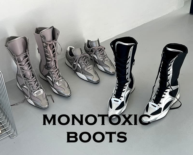 MONOTOXIC – BST GIÀY BOOT NÂNG TẦM OUTFIT