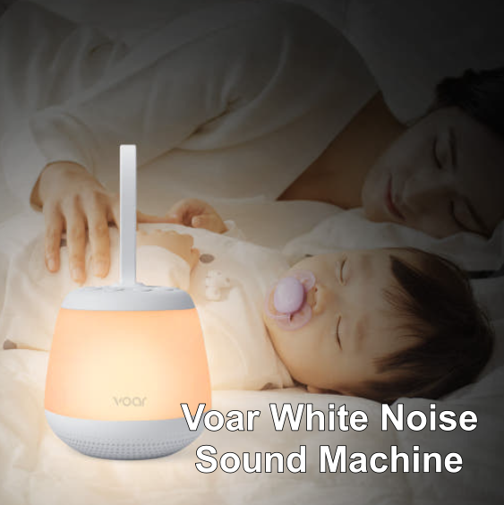 VOAR WHITE NOISE SOUND MACHINE, GIẤC NGỦ AN LÀNH CHO CON